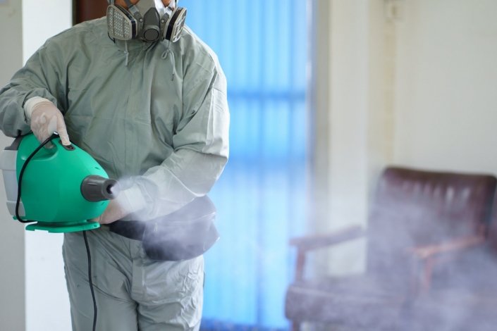 Desinfeção por Nebulização a Frio